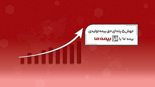 جهش 5 پله‌ای حق بیمه تولیدی بیمه ما با طرح «فرابیمه»